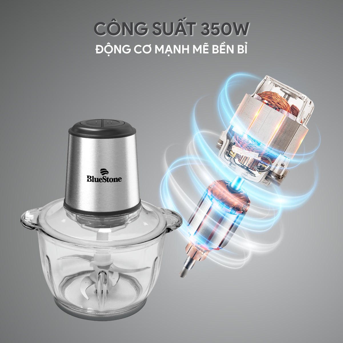 Máy xay thịt BlueStone CHB-5148 350W 2 Lít