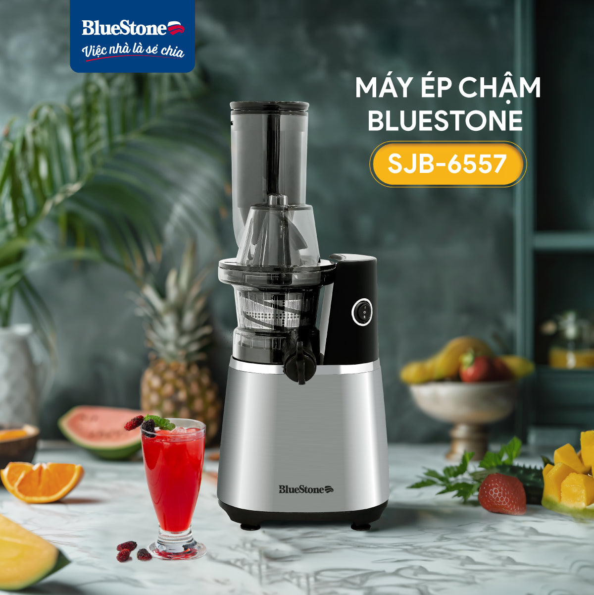 Máy Ép Chậm BlueStone SJB-6557 150W