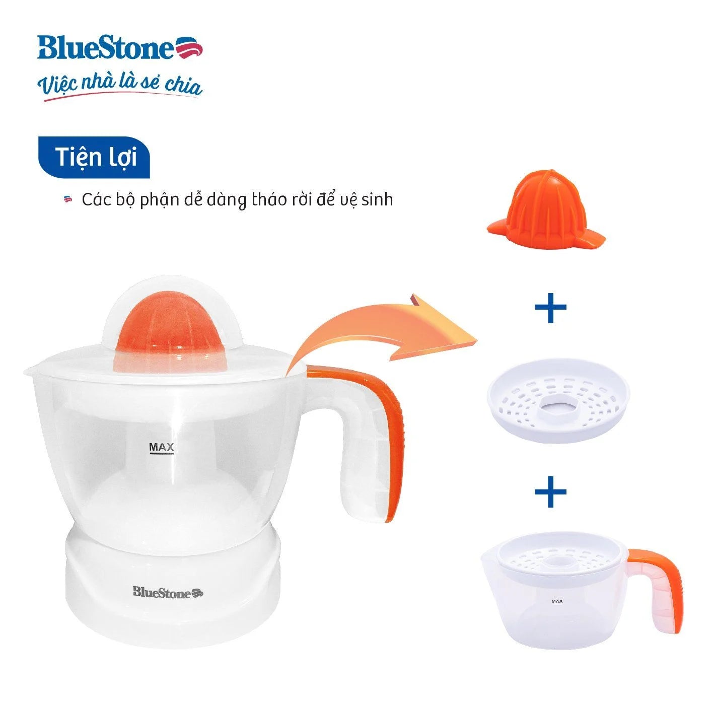Máy Vắt Cam BlueStone CJB-1127 30W
