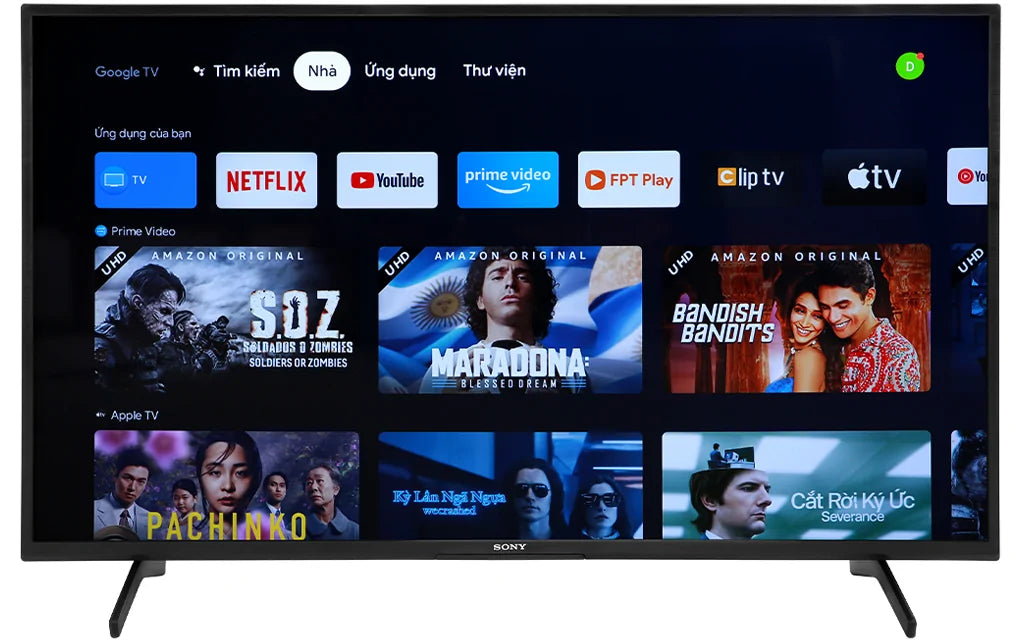 Google Tivi Sony 4K 55 Inch KD-55X75K