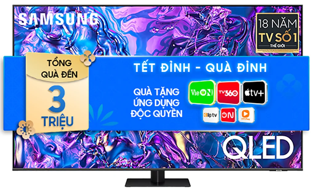 Smart Tivi QLED Samsung 4K 55 Inch QA55Q70D